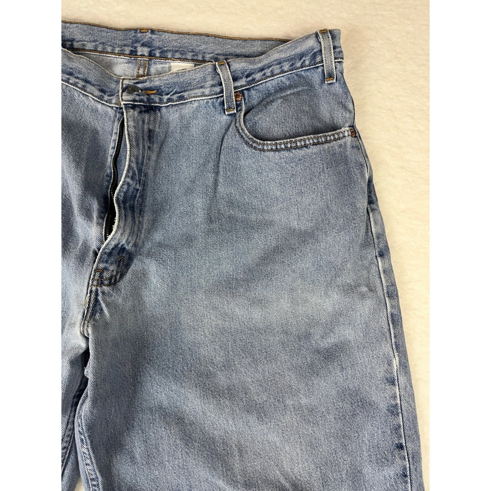 Levi Strauss‎ 560 Jeans Mens 42x32 Light Wash Relaxed Fit Denim Pants